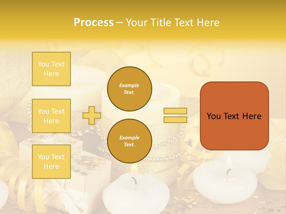 Gifts Romance Wax PowerPoint Template