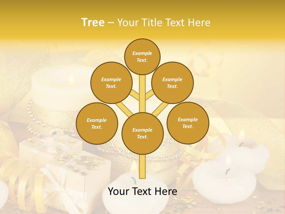 Gifts Romance Wax PowerPoint Template