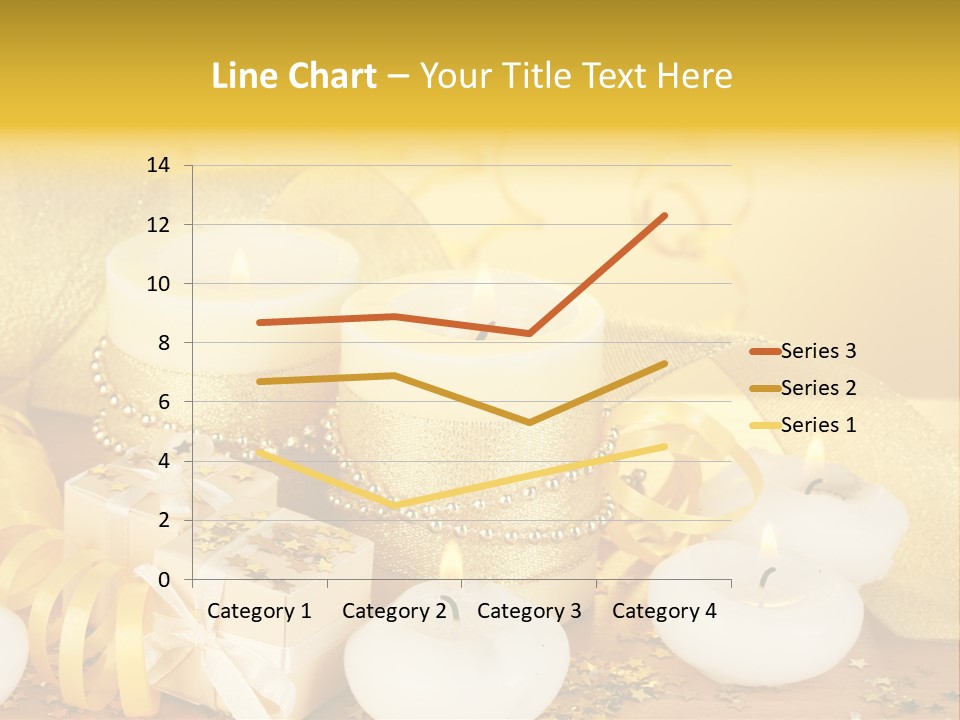 Gifts Romance Wax PowerPoint Template