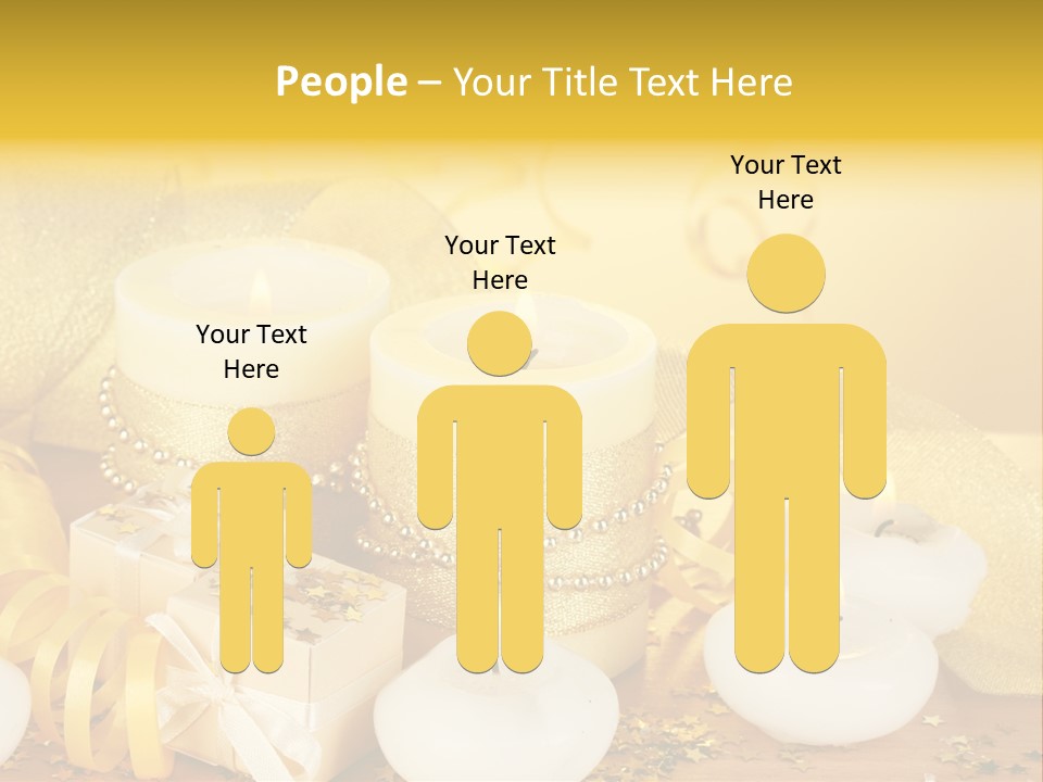 Gifts Romance Wax PowerPoint Template