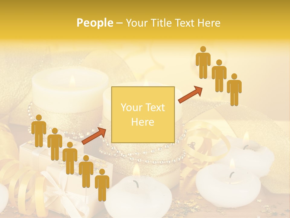 Gifts Romance Wax PowerPoint Template