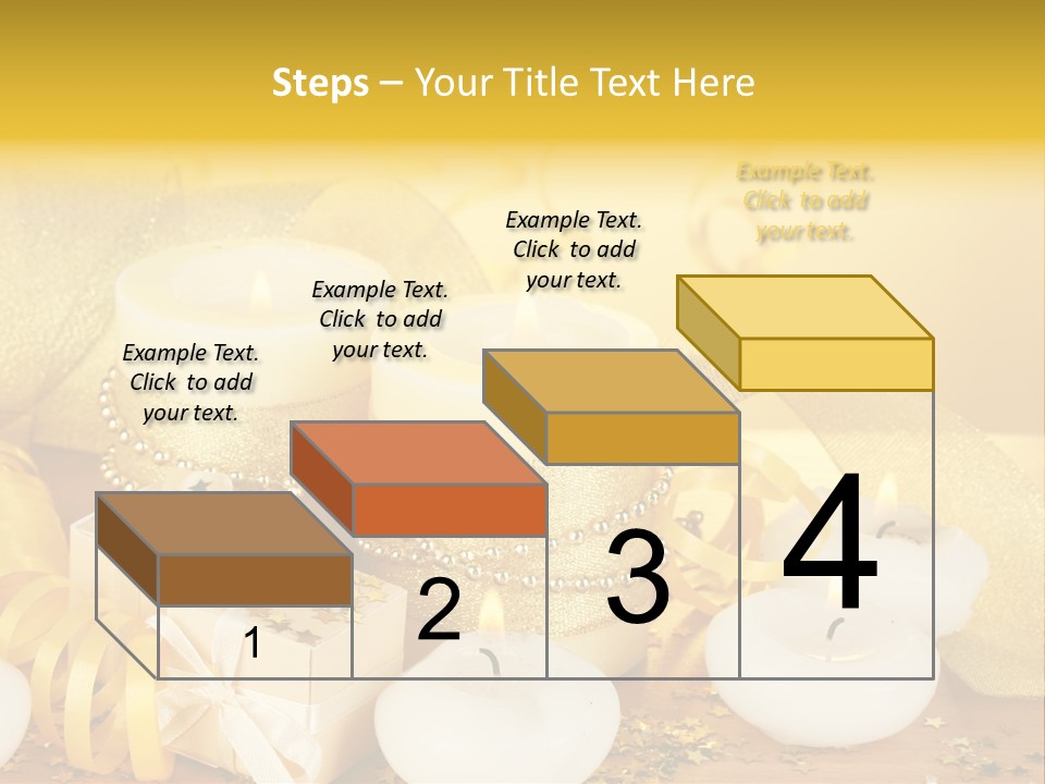 Gifts Romance Wax PowerPoint Template