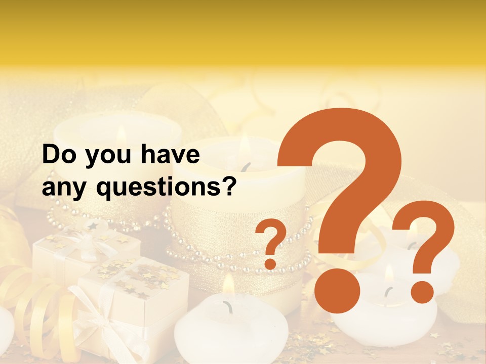 Gifts Romance Wax PowerPoint Template