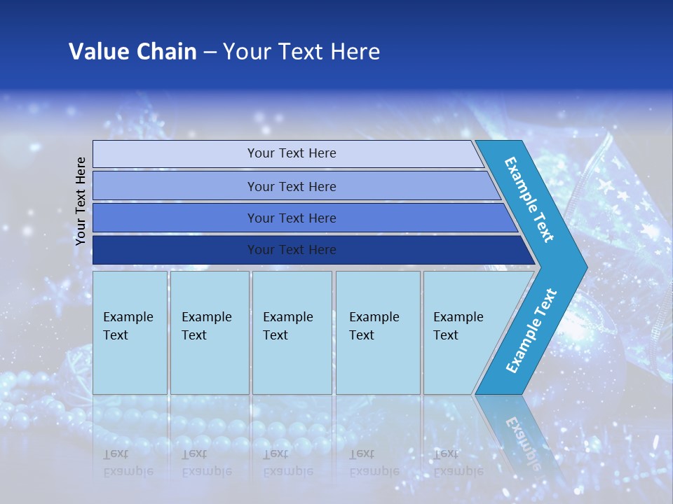 Copyspace Sparkle Holiday PowerPoint Template