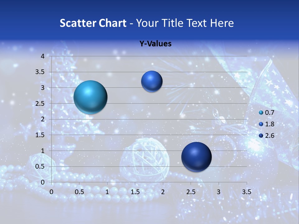 Copyspace Sparkle Holiday PowerPoint Template