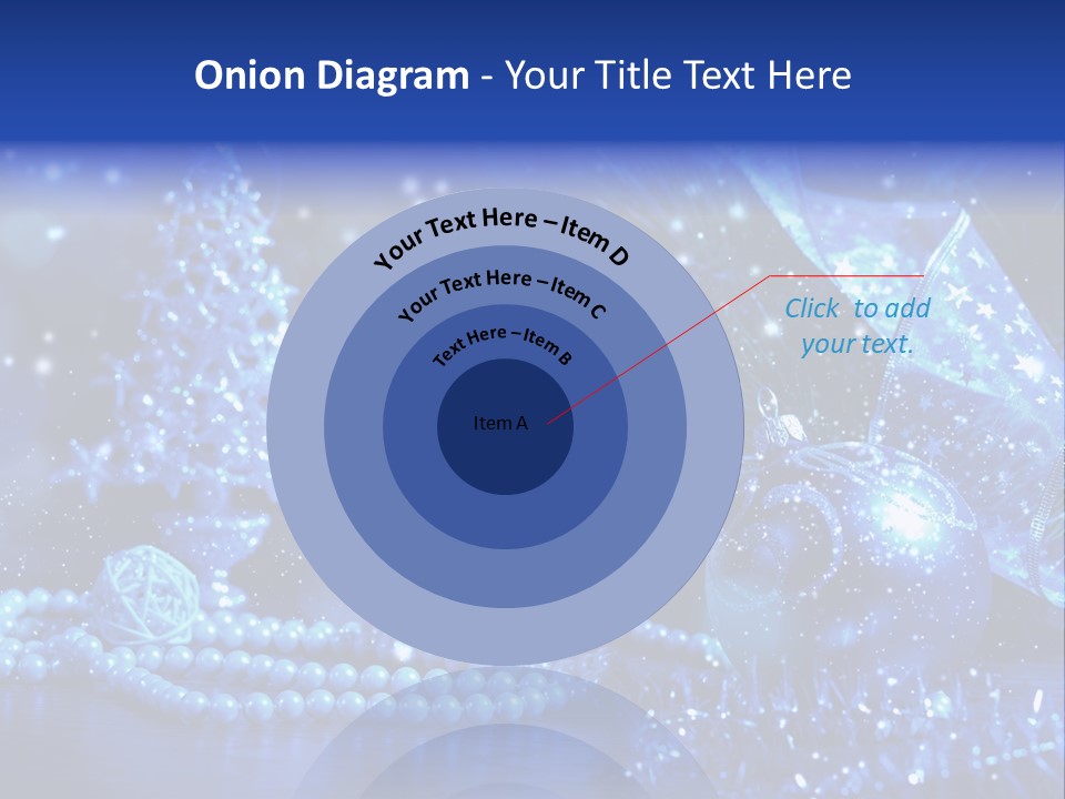 Copyspace Sparkle Holiday PowerPoint Template