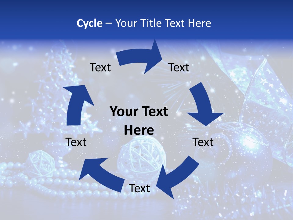 Copyspace Sparkle Holiday PowerPoint Template