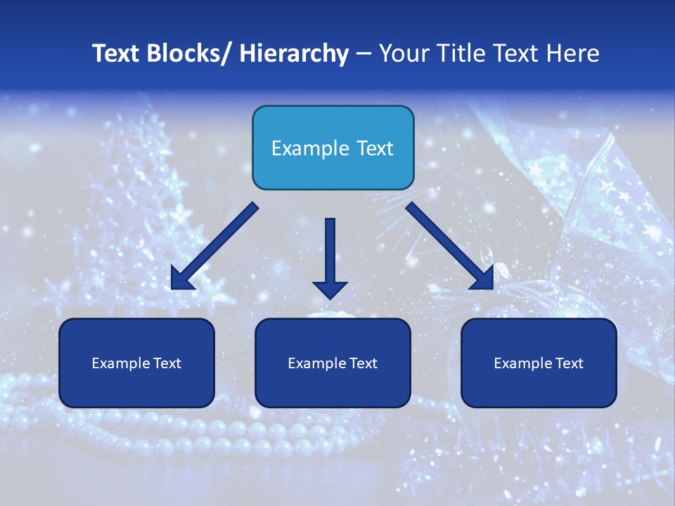 Copyspace Sparkle Holiday PowerPoint Template
