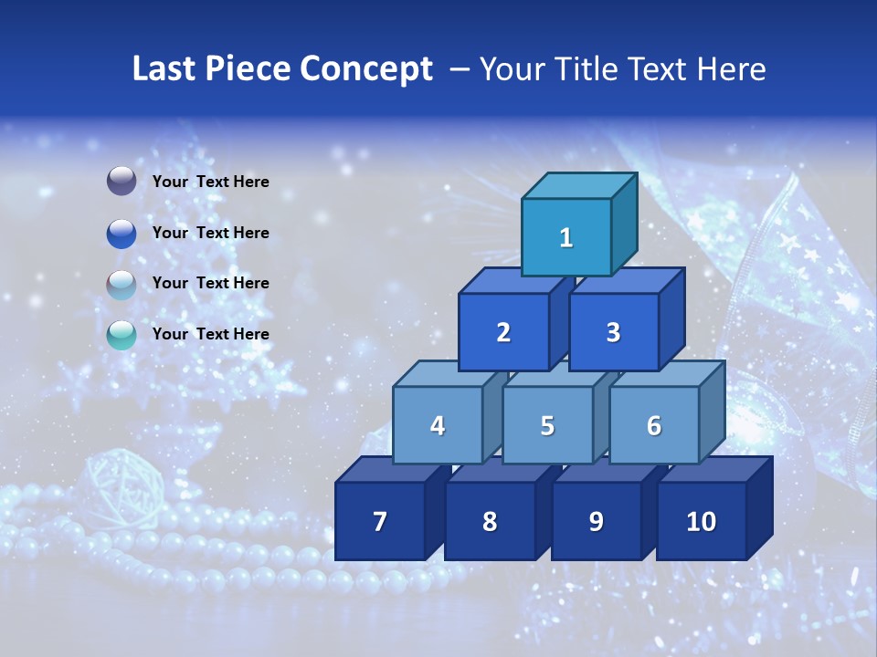 Copyspace Sparkle Holiday PowerPoint Template