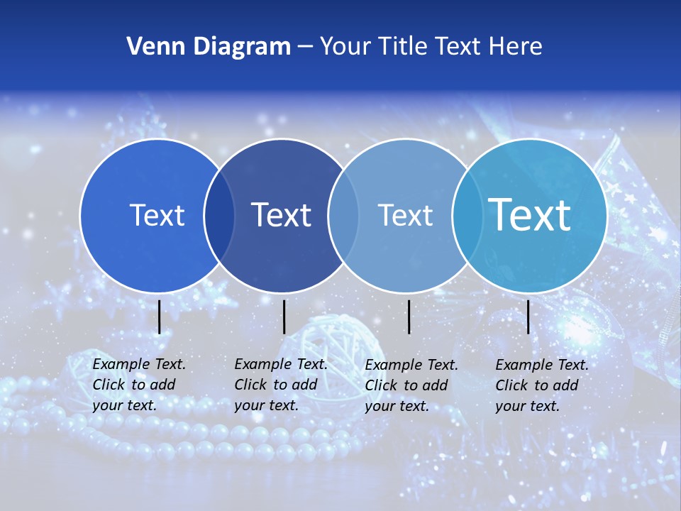 Copyspace Sparkle Holiday PowerPoint Template