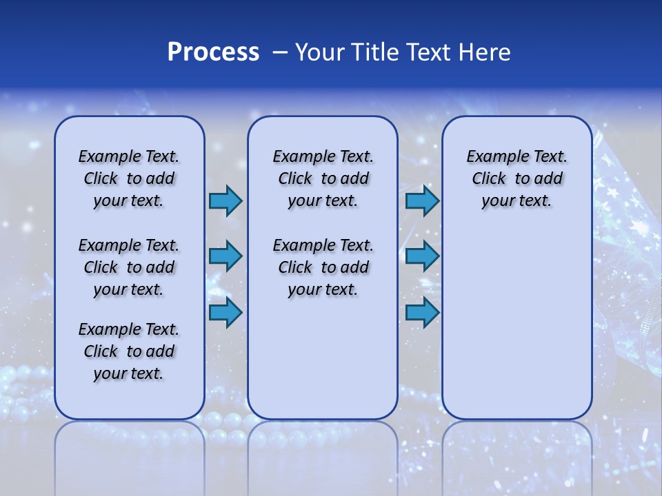 Copyspace Sparkle Holiday PowerPoint Template