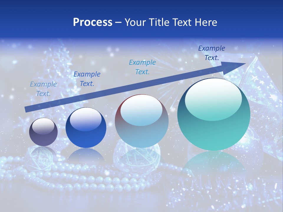 Copyspace Sparkle Holiday PowerPoint Template