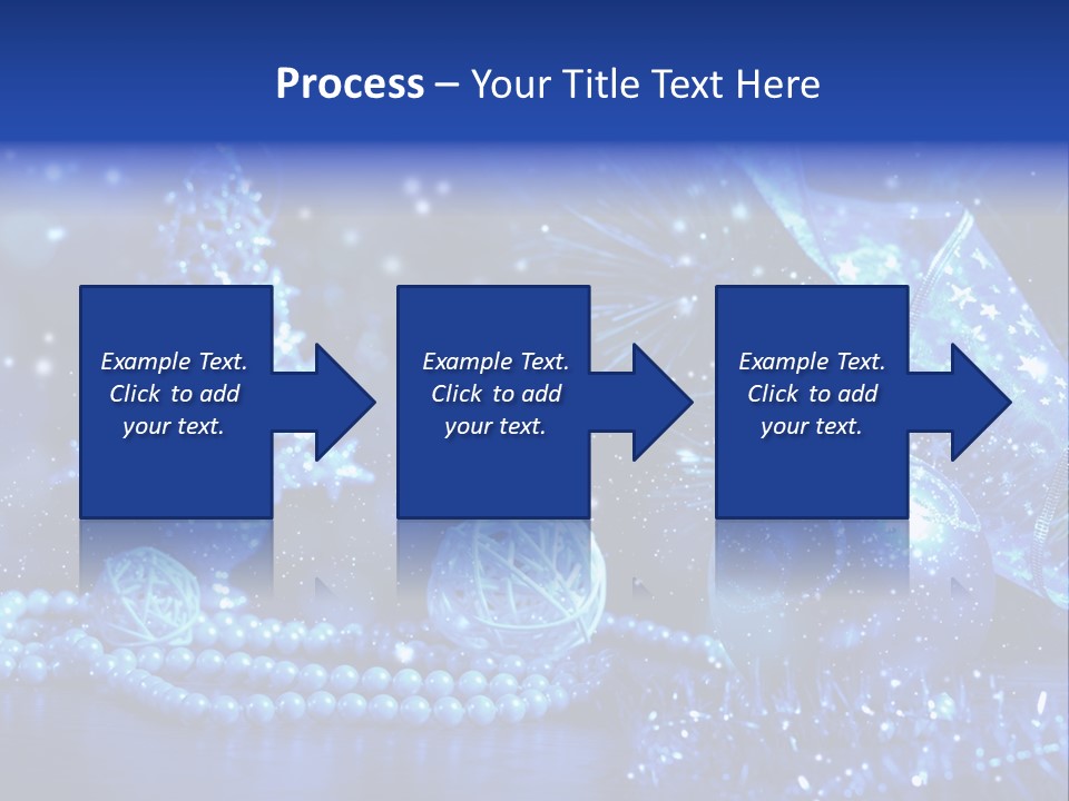Copyspace Sparkle Holiday PowerPoint Template
