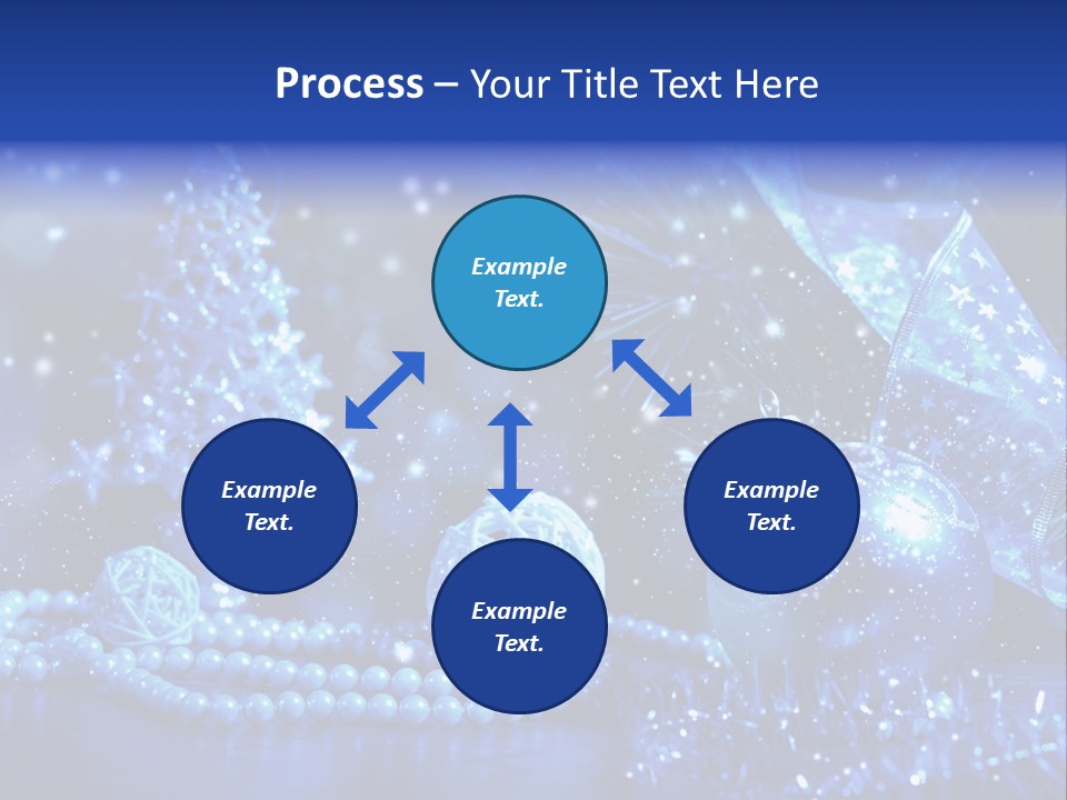 Copyspace Sparkle Holiday PowerPoint Template