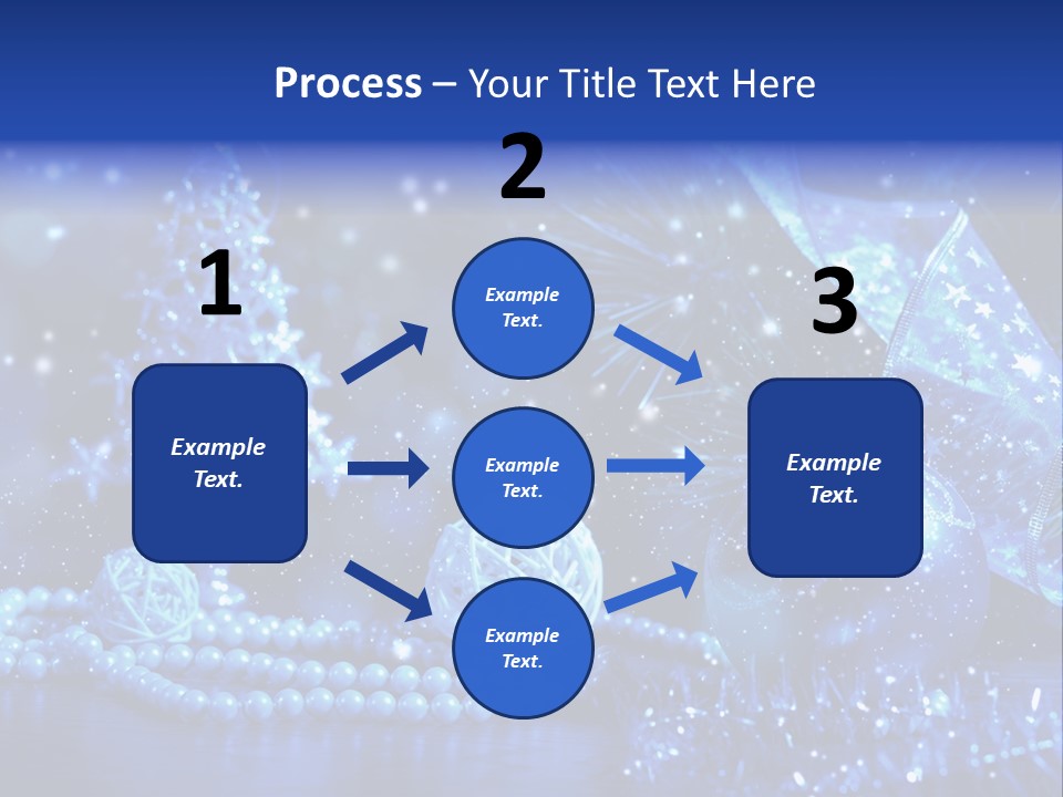 Copyspace Sparkle Holiday PowerPoint Template