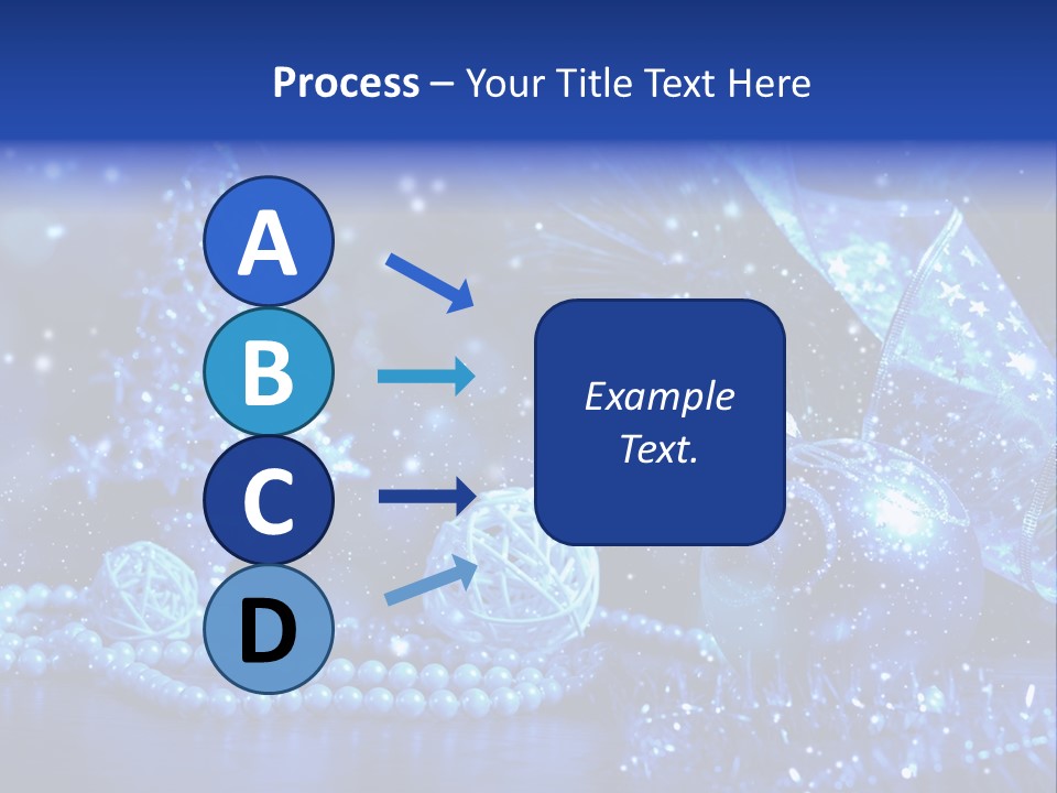 Copyspace Sparkle Holiday PowerPoint Template