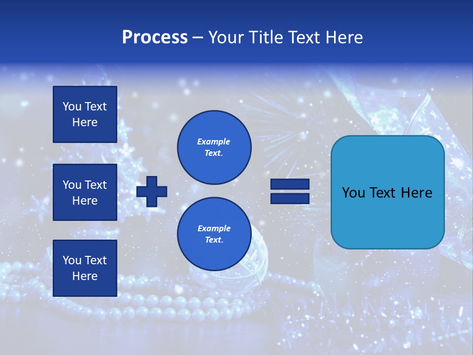 Copyspace Sparkle Holiday PowerPoint Template