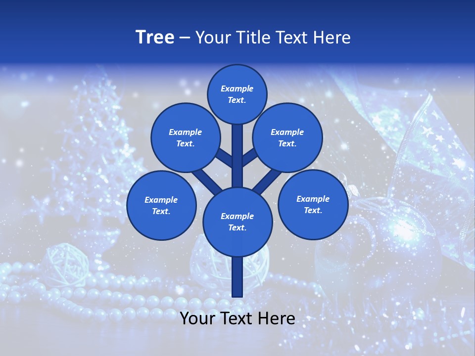 Copyspace Sparkle Holiday PowerPoint Template