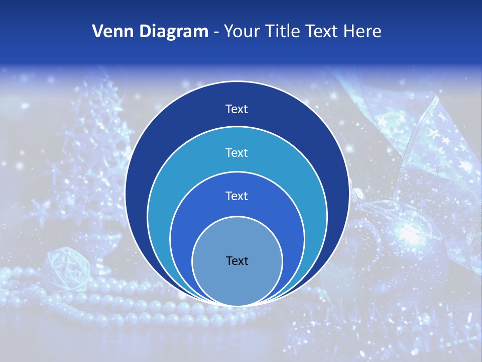 Copyspace Sparkle Holiday PowerPoint Template