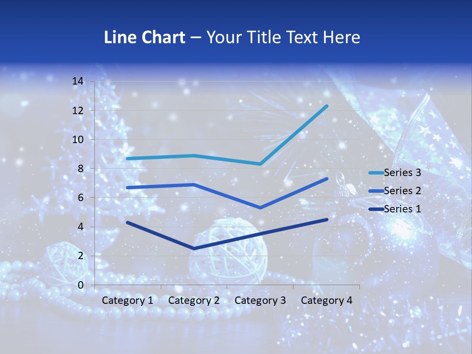 Copyspace Sparkle Holiday PowerPoint Template