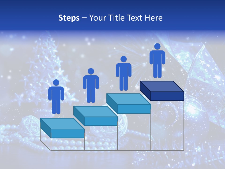 Copyspace Sparkle Holiday PowerPoint Template