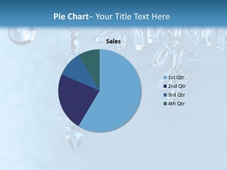 Ice Shape Winter PowerPoint Template