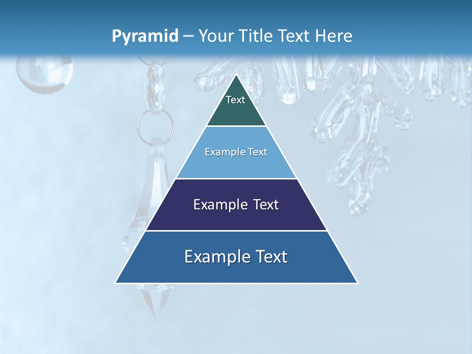 Ice Shape Winter PowerPoint Template