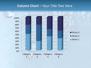 Ice Shape Winter PowerPoint Template