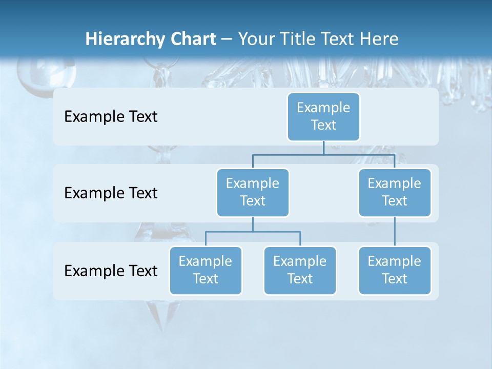 Ice Shape Winter PowerPoint Template