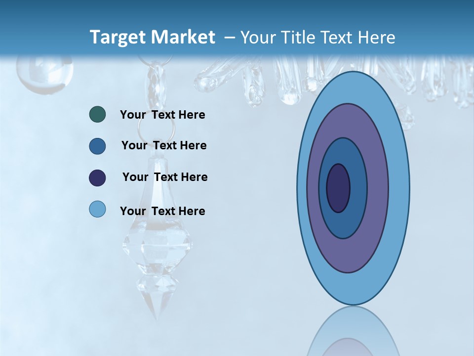 Ice Shape Winter PowerPoint Template