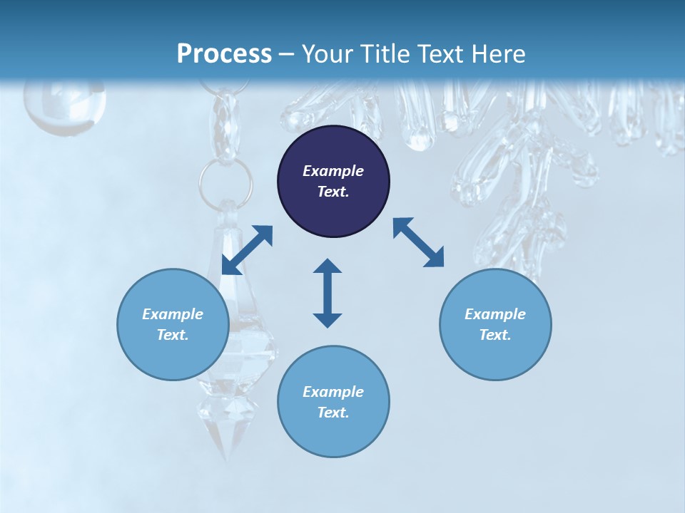 Ice Shape Winter PowerPoint Template