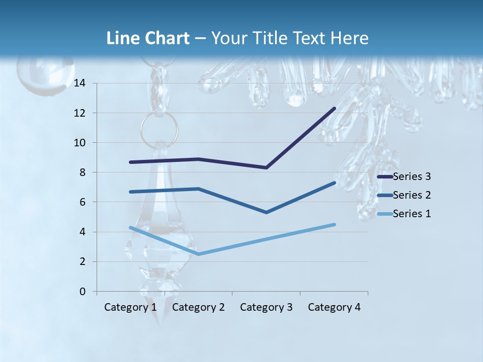 Ice Shape Winter PowerPoint Template