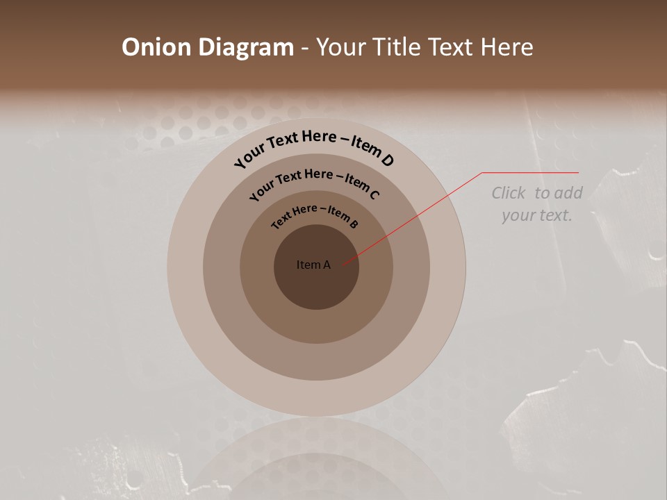 Metallic Sheet Retro PowerPoint Template