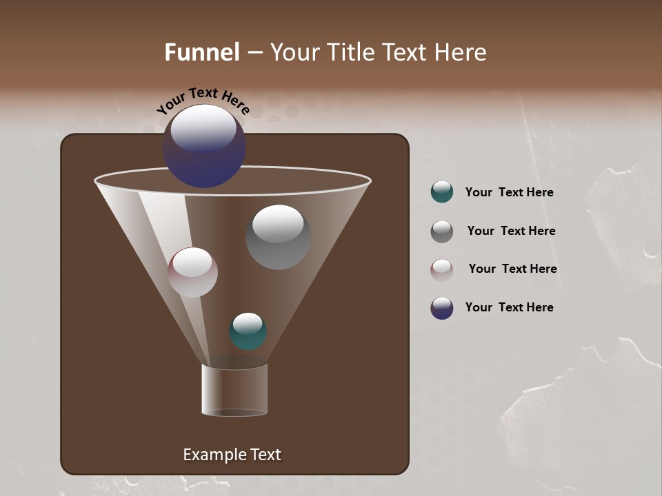 Metallic Sheet Retro PowerPoint Template