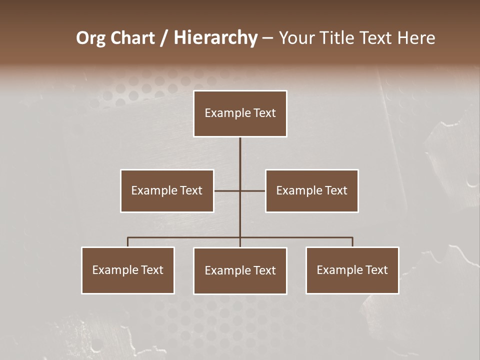Metallic Sheet Retro PowerPoint Template
