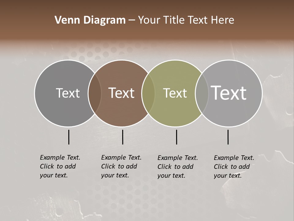 Metallic Sheet Retro PowerPoint Template