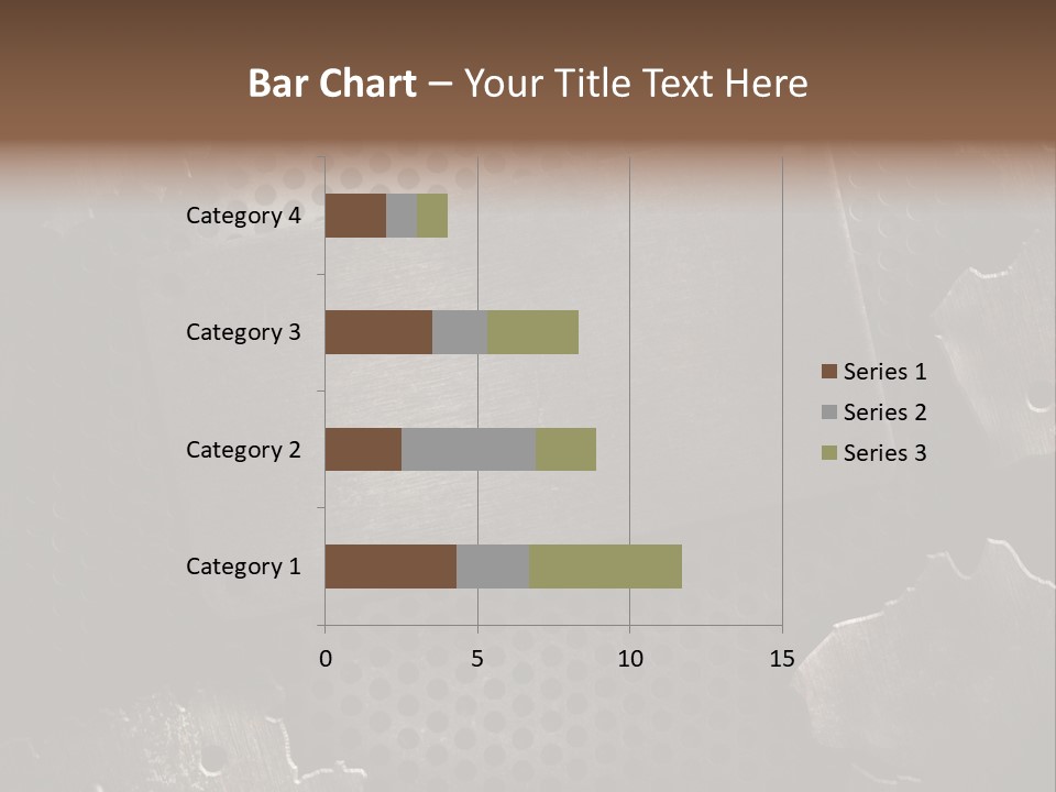 Metallic Sheet Retro PowerPoint Template