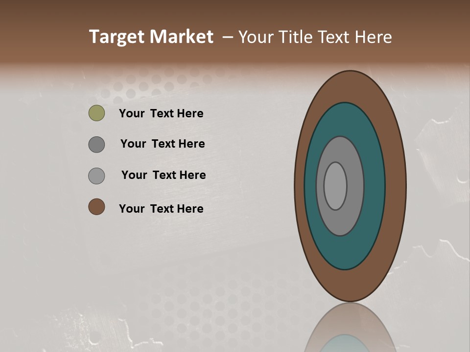 Metallic Sheet Retro PowerPoint Template