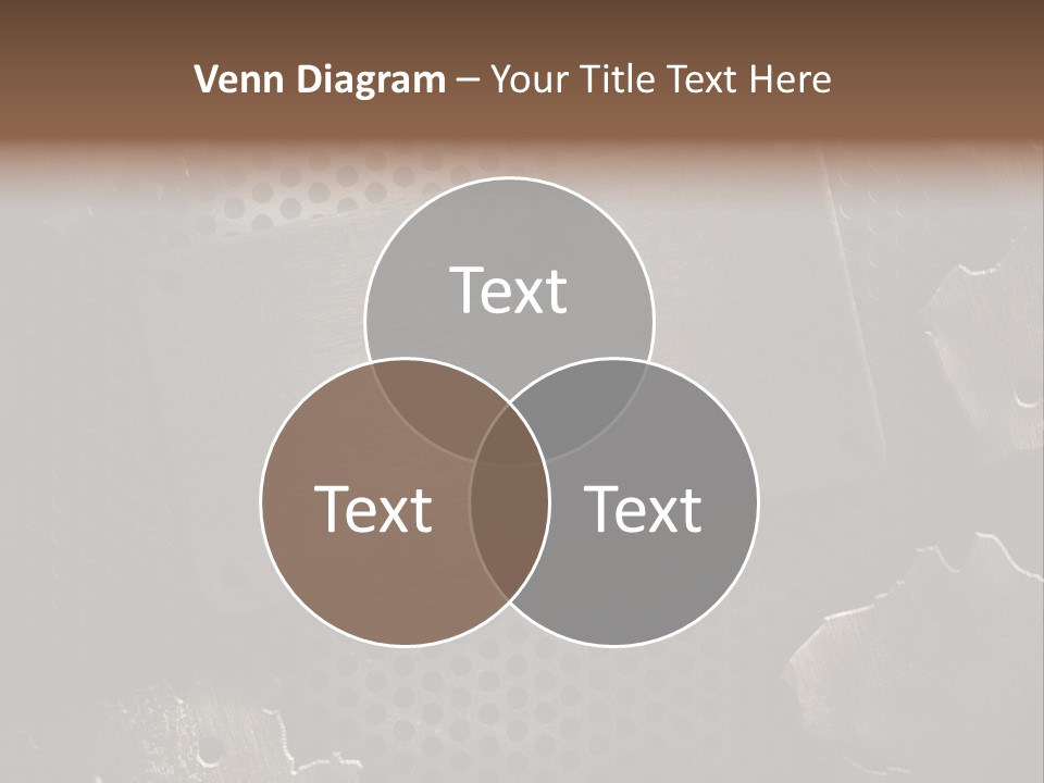 Metallic Sheet Retro PowerPoint Template