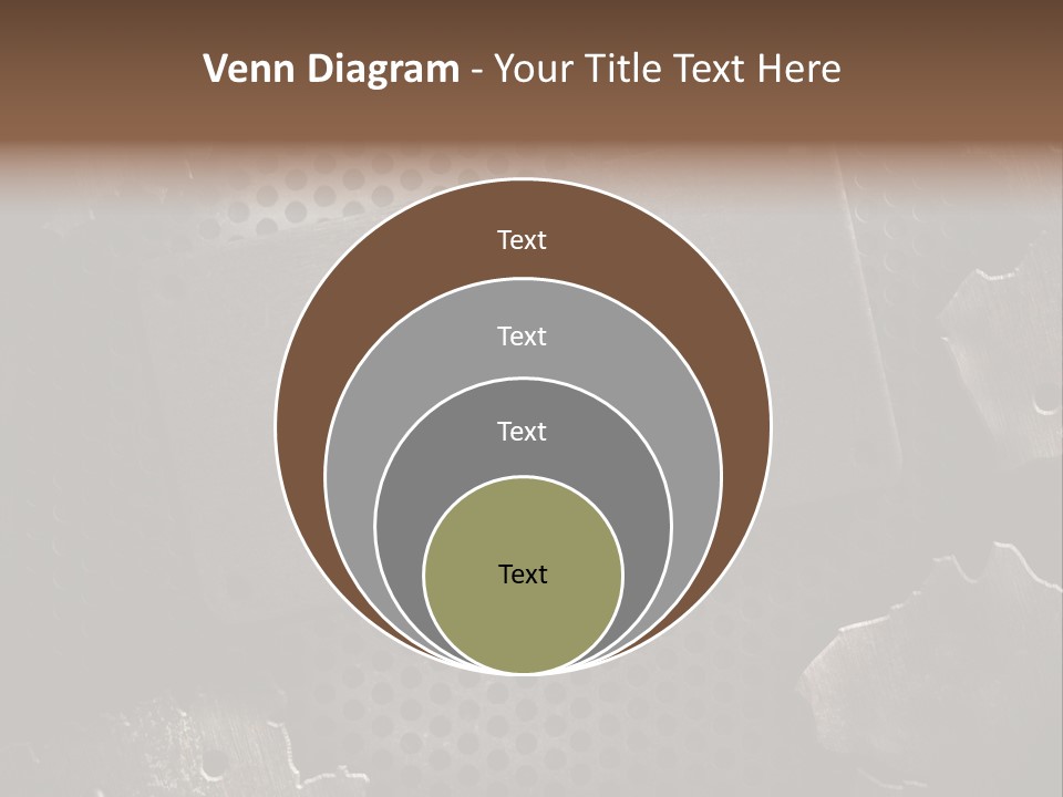 Metallic Sheet Retro PowerPoint Template