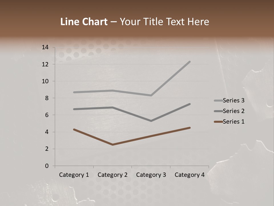 Metallic Sheet Retro PowerPoint Template