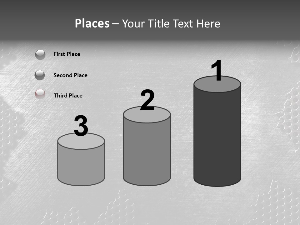 Space Pattern Silver PowerPoint Template