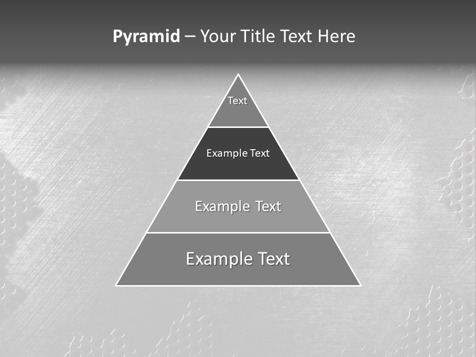 Space Pattern Silver PowerPoint Template