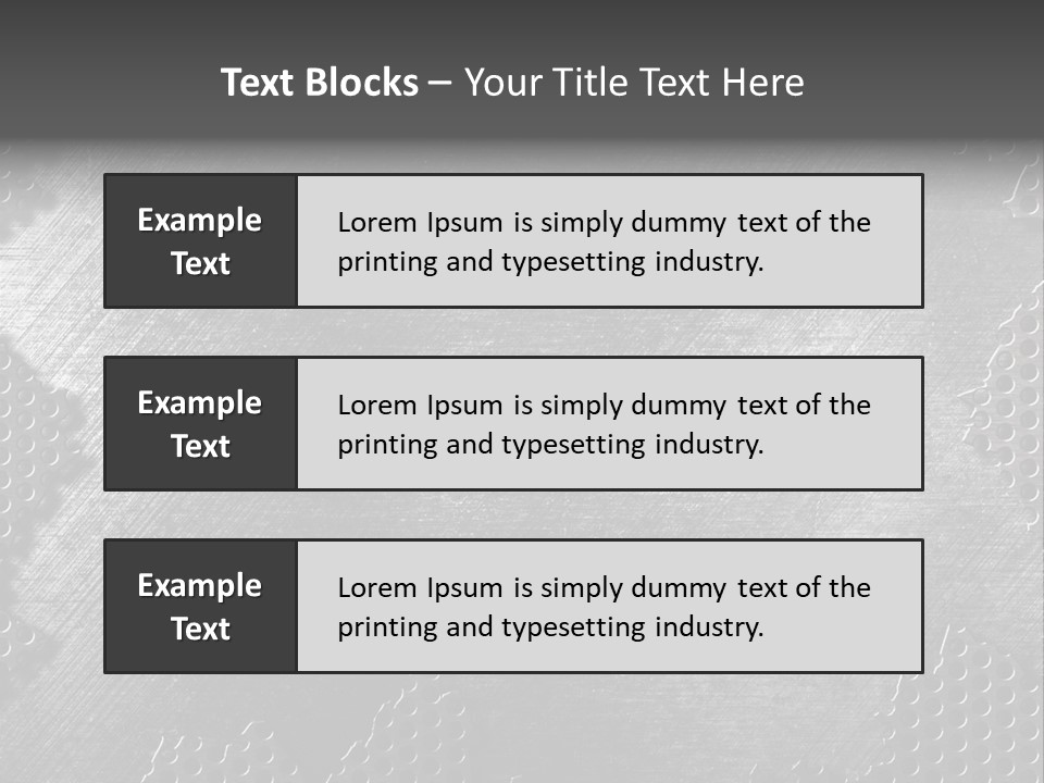 Space Pattern Silver PowerPoint Template