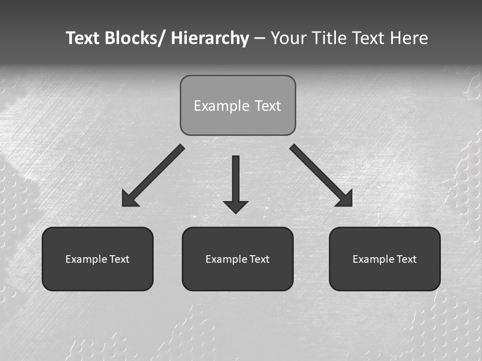 Space Pattern Silver PowerPoint Template