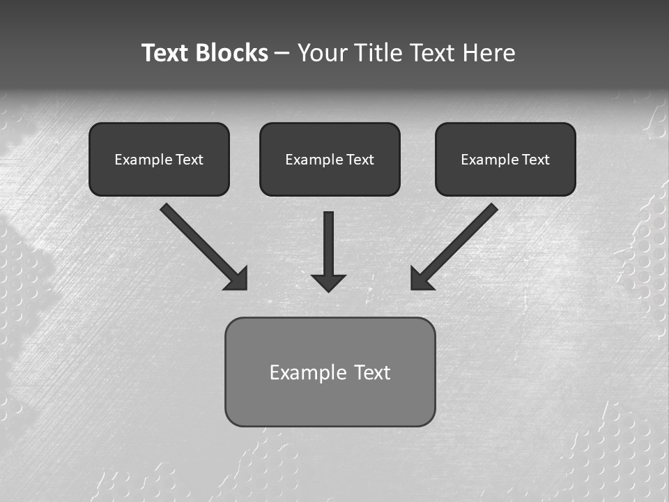 Space Pattern Silver PowerPoint Template