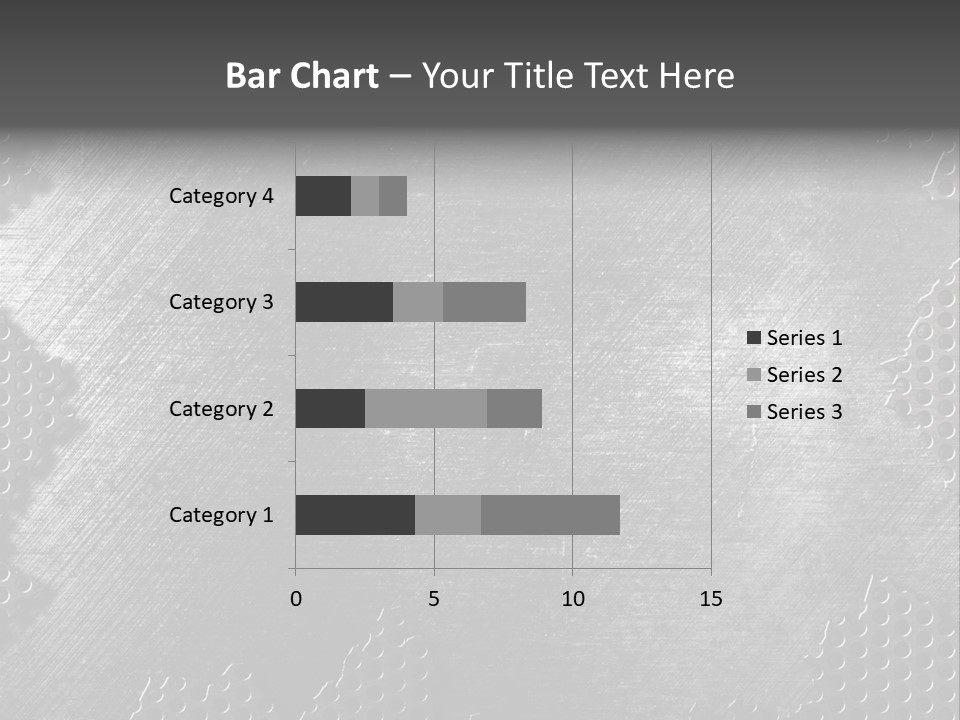 Space Pattern Silver PowerPoint Template