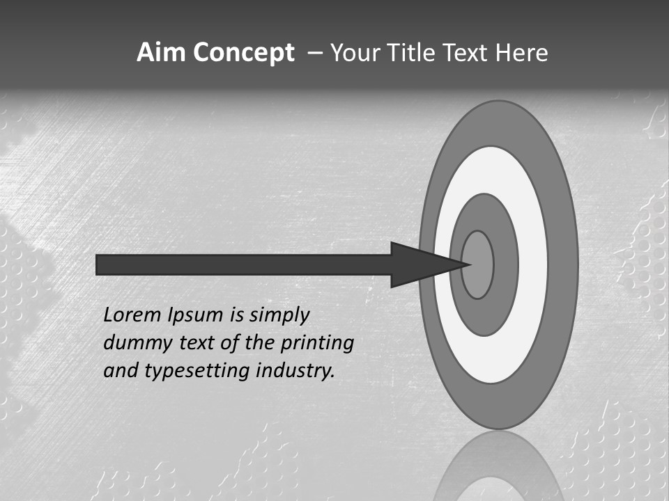 Space Pattern Silver PowerPoint Template