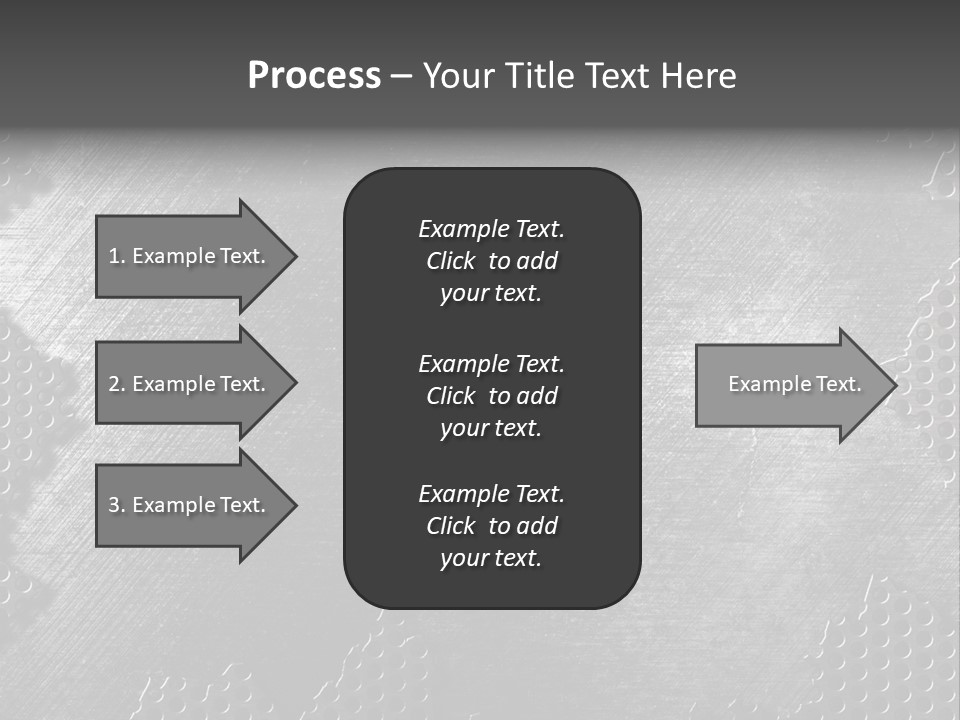 Space Pattern Silver PowerPoint Template