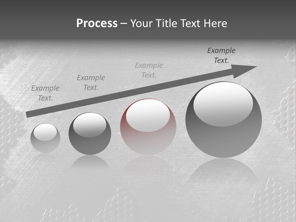 Space Pattern Silver PowerPoint Template